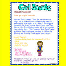 Daisy Girl Scouts Display Board