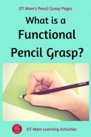 correct pencil grasp for handwriting