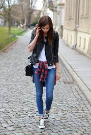 Black And White Checkered Leather Jacket Get This Look For 101 Fashion Leather Jacket Outfits Jacket Outfits