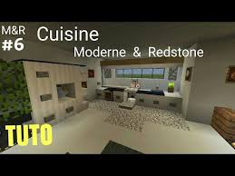 Videotuto Tuto Minecraft Maison Moderne Redstone Cuisine Part 6 Ps4 Ps3 Xbox360 Xboxone Pc Cuisine Maison Maison Moderne Minecraft Moderne Moderne