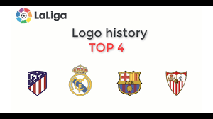 Live team p w d l f a gd pts form; La Liga Logo History Of Top 4 Clubs Youtube