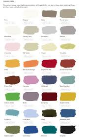 annie sloan colour chart in 2019 annie sloan chalk paint