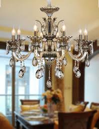 Loretta 8 Light Chandelier Champagne