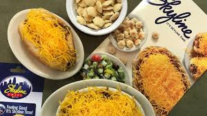 Founded in 1949 by greek immigrant nicholas lambrinides, skyline chili is named for the view of cincinnati's skyline that lambrinides could see from his first restaurant (which has since been demolished). The Untold Truth Of Skyline Chili