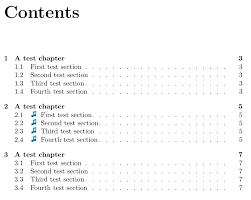 Removing the table of contents is simple. Icons In Table Of Contents Tex Latex Stack Exchange