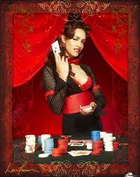 Maybe you would like to learn more about one of these? Lou Freeman C Vintage Pin Up Girl Card Dealer Lou Freeman