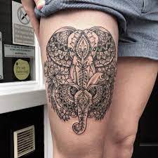 Pin By Kelsey Wray On Tattoos Thigh Tattoo Mandala Thigh Tattoo Best Leg Tattoos