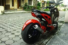 Modifikasi Motor Honda Beat Model Low Rider Lowrider Honda Motor