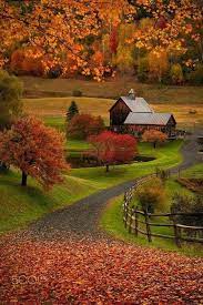Vermont Autumn Scenery Landscape Landscape Photography