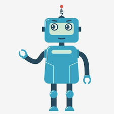 귀여운 사랑 스럽다 귀여운 로봇 블루 벡터 및 Png 소재 귀여운 사랑 사랑 로봇