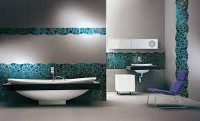 Rivestimenti A Ventaglio Turchese Bagno Cerca Con Google Bagno Rivestimento Turchese
