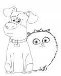 Take out the crayons and get ready for coloring fun with free coloring pages from coloringpages7.info! The Secret Life Of Pets Coloring Pages For Kids Free Printable And Online