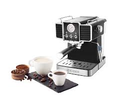 Nescafe alegria a510 machine open box!! Eiger Romeo Series 2 Cup Espresso Machine With Italian Ulka Pump And 15 Bar Pressure Specialty Coffee Machines Specialty Coffee Machines Coffee Machines Small Appliances Appliances Makro Online Site