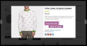 Yith Quick View Yith Product Size Charts For Woocommerce