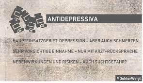 Die regel ist auch hier: Doktorweigl Erklart Antidepressiva Wirkung Und Was Zu Beachten Ist Risiken Sucht Abhangigkeit