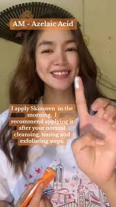 Am Routine 💖 #skinore #skincare #acnetreatment #blemish #melasma