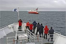 Icy Rescue As Seas Claim A Cruise Ship The New York Times