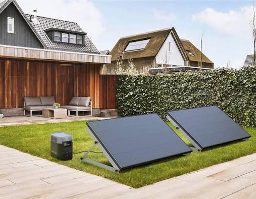 Estación portátil silenciosa EcoFlow DELTA para acampadas y camping al aire libre