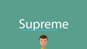 Pronunciation of supreme with 16 audio pronunciations, 34 synonyms, 9 translations, 29 sentences and more for supreme. How To Say Supreme Youtube