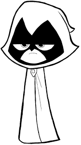 Subscribe here for more videos : Coloring Pages Teen Titans Go Raven Coloring Home