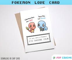Pokemon Poem Greeting Card Pun Pikachu Love Couple Cute Pokemon Go Boyfriend Girlfriend Anniversary Roses Are Pokemon Valentine Valentines Puns Pokemon Poem
