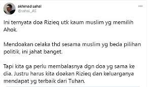 Akhirnya, otak menyampaikan sinyal untuk memunculkan. Viral 7 Doa Habib Rizieq Bagi Pendukung Ahok Hidup Susah Hingga Penyakit Suara Jogja