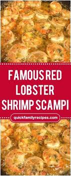 Famous Red Lobster Shrimp Scampi Famous Red Lobster Shrimp Scampi Easyreci Red Lobster Shrimp Red Lobster Shrimp Scampi Recipe Shrimp Scampi Without Wine