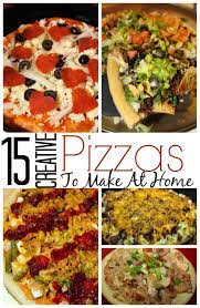 15 Creative Pizzas To Make At Home Creative Pizza Homemade Pizza Recipes