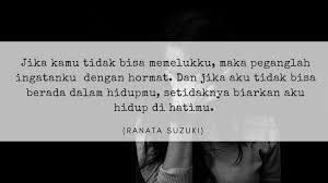 We did not find results for: 71 Kata Kata Sedih Cinta Kecewa Patah Hati Yang Menyentuh Hati