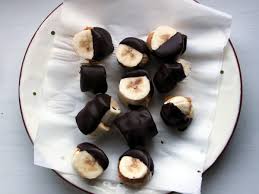 Frozen Chocolate Dipped Peanut Butter Banana Bites Cooking Light
