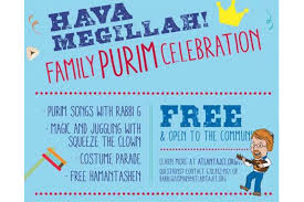 He wasn't the first jewish person; Family Purim Celebration The Jcc Atlanta Jewish Connector