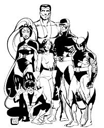 Black And White Marvel Comic Strip Wallpaper X Men By Paul Smith X Men Comic Books Art Superhero Coloring Pages