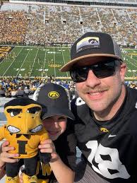 The first Hawkeye game with your kids are always the best. #HHShoutOut