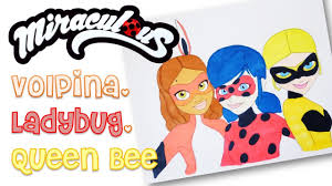 And adrien coloring pages,how to draw kwami,miraculous ladybug kwami. Miraculous Ladybug Season 2 Coloring Book Pages Volpina Ladybug Queen Bee Kids Art