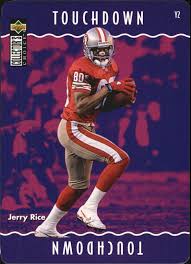 To make your own trading cards, you're going to need paper, a pencil, markers, and scissors. 1996 Collector S Choice Update You Make The Play Football Card Y2 Jerry Rice Ebay