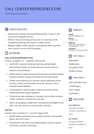 I've created a call center resume sample for you to download. Call Center Representative Resume Samples Writing Guide