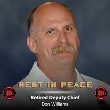 With heavy hearts, we announce the passing of Retired Deputy Chief Don  Williams, who served #PHXFire for 37 years. Chief Williams spent his entire  career in Operations, starting as a firefighter on