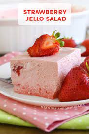 Strawberry Jello Fruit Salad Recipe Jello Dessert Recipes Strawberry Jello Salad Jello Recipes