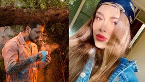 Belinda y christian nodal siguieron expresando su amor, pero esta vez bajo la señal de tv azteca. Maria Fernanda Guzman Drone Fest