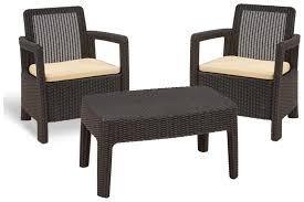 Convenient opening from the top or front and a. Keter Tarifa 2 Seater Rattan Effect Balcony Set At Argos Reviews