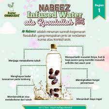Simak bermacam manfaatnya sebagai berikut! Dapur Ummahat Nabeez Air Rendaman Kurma