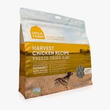 Crude fat comparison for cat food. Open Farm Harvest Chicken Freeze Dried Dog Food