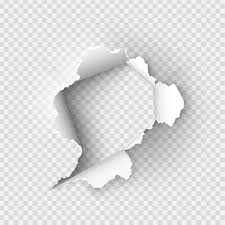 Ragged Hole Torn In Ripped Paper On Transparent Background Inspirasi Desain Grafis Kartu Undangan Pernikahan Desain Pamflet