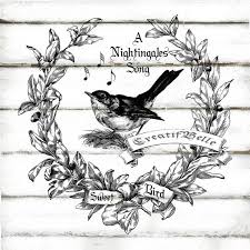 Black And White Printable Bird Pictures Annata Di Alloro Corona Nightingale Uccello Grande Di Creatifbelle Vintage Birds Vintage Printables Vintage Graphics