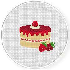 Strawberry shortcake cross stitch pattern. Strawberry Shortcake Cross Stitch Pattern Daily Cross Stitch