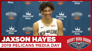 My name is jason, live in okc for lil over 7 years. Jaxson Hayes 2019 New Orleans Pelicans Media Day Monday Sep 30 2019 Youtube