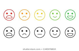 Smiley Rating Scale Images Stock Photos Vectors