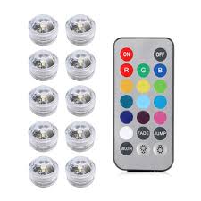 Xsky Submersible Led Lights Waterproof Night Lamp Remote Controller Battery Powered For Weeding Tea Light Vase Party Decor Light Led Underwater Lights Aliexpress