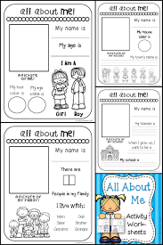 All About Me Activity Book Individuality Creative Writing Worksheets Creative Writing Worksheets All About Me Worksheet About Me Activities