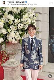 “おしゃれ番長”柏木由紀子、迎賓館でのパーティーに出席「カッコよくて素敵」「気品漂う」と反響（スポーツ報知）